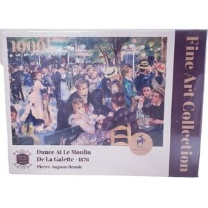 NIB Antelope 1000pc Jigsaw Puzzle~ Dance at Le Moulin Pierre-Auguste Renoir